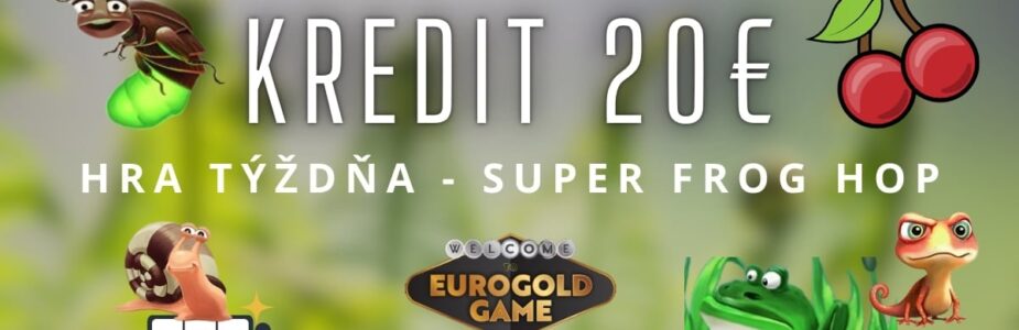 Hra týždňa v Eurogolde - Super Frog Hop