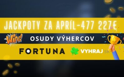 Jackpoty za apríl vo Fortune