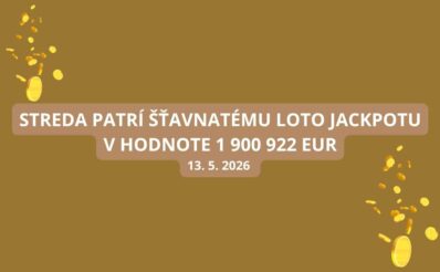 Loto jackpot v stredu je lákavý