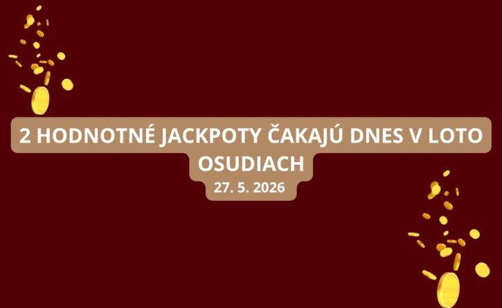 Loto jackpoty lájakú v stredu