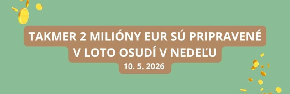 Loto žrebovanie je tu pre každého