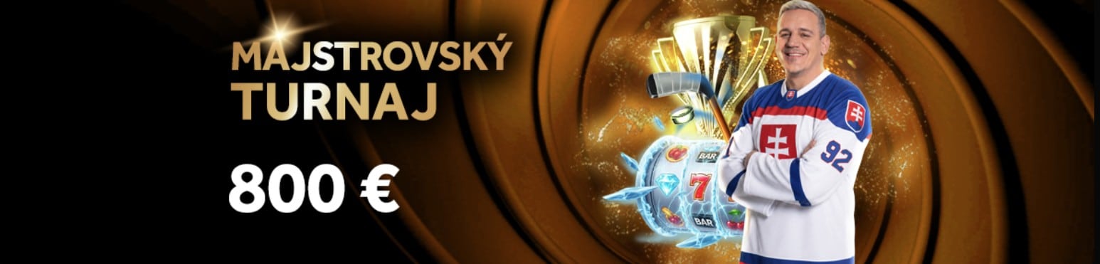 Majstrovský turnaj o 800 €