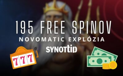 Novomatic explózia 195 FS v Synottip kasíne