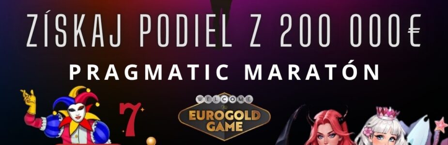 Pragmatic maratón v Eurogolde kasíne