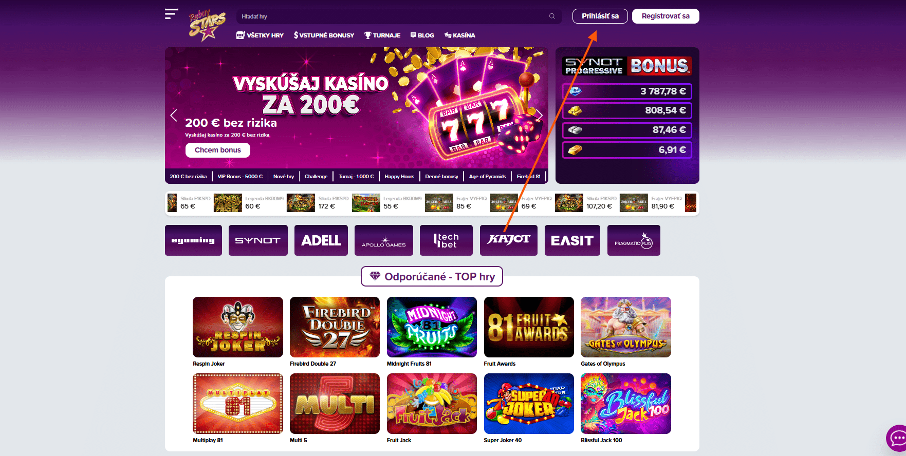 Prihlas sa v Rebuy