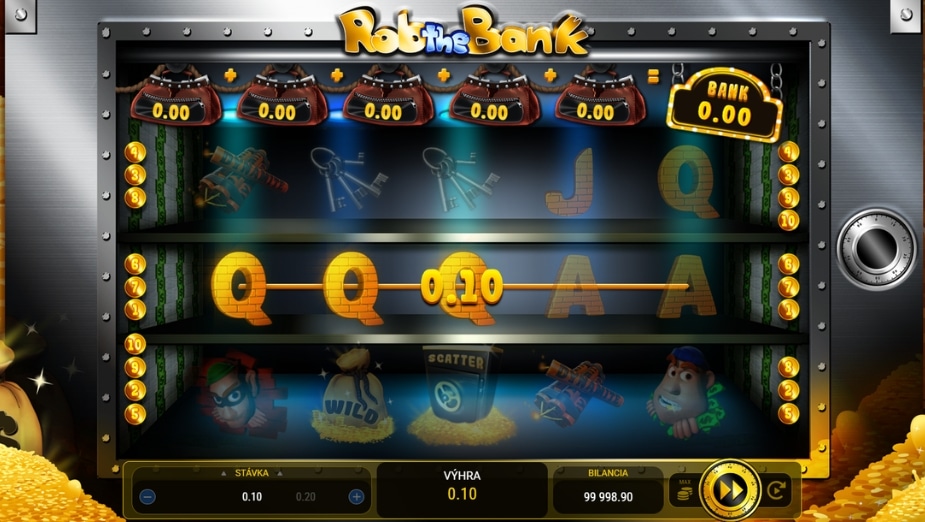 Téma a symboly Rob The Bank