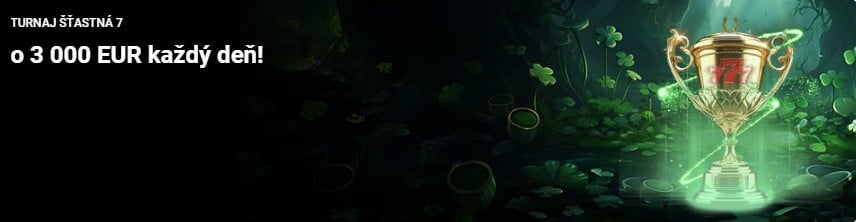 Turnaj šťastná 7 vo Fortune