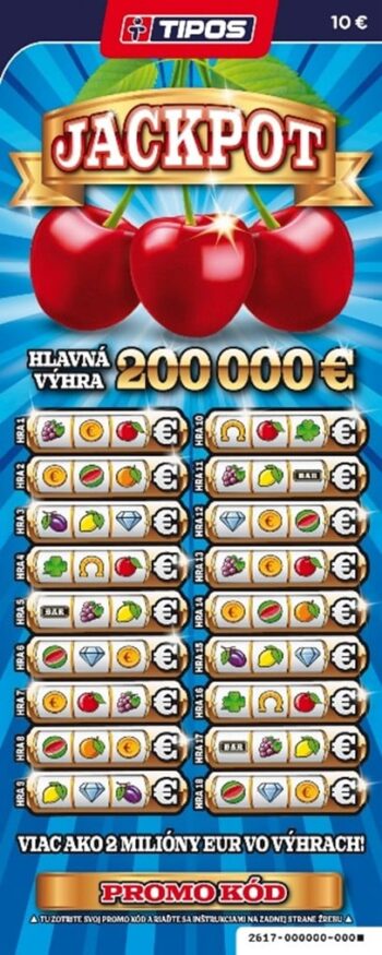 Žreb Jackpot nezotretý