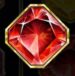 Symbol Červený drahokam automatu Majestic Gems od Synot