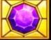 Symbol Fialový kameň automatu Aztec Gems Deluxe™ od Pragmatic Play
