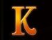 Symbol Písmeno K automatu Amazing Money Machine od Pragmatic Play