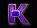 Symbol Písmeno K automatu Aztec Blaze od Pragmatic Play