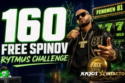 Rytmus Challenge: 160 free spinov v KajotIntacto