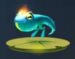 Symbol Tmavozelená jašterica automatu Fire Toad od Play’n GO