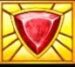 Symbol Rubínový kameň automatu Aztec Gems Deluxe™ od Pragmatic Play