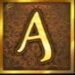 Symbol Písmeno A automatu Aladdin’s Treasure od Pragmatic Play