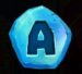 Symbol Písmeno A automatu Aztec Powernudge od Pragmatic Play