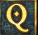 Symbol Písmeno Q automatu Aladdin’s Treasure od Pragmatic Play