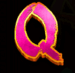 Symbol Písmeno Q automatu 5 Lions Dance™ od Pragmatic Play