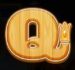 Symbol Písmeno Q automatu Badge Blitz od Pragmatic Play