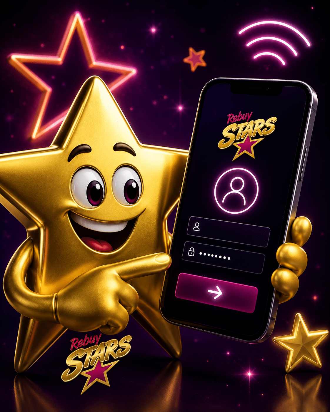 rebuy stars mobiulná aplikácia