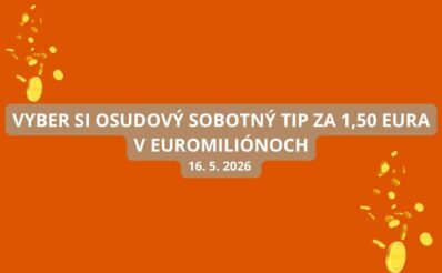 Sobotné Euromiliónové žrebovanie sa blíži