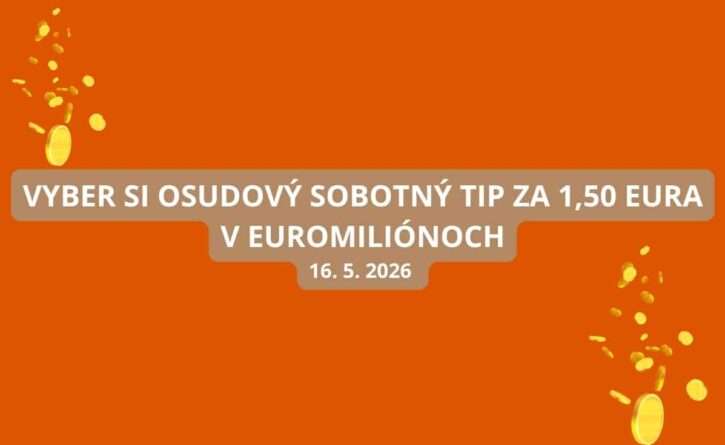 Sobotné Euromiliónové žrebovanie sa blíži