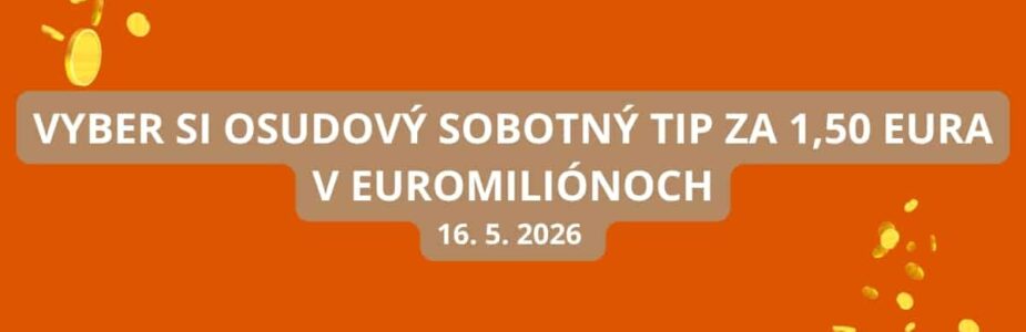 Sobotné Euromiliónové žrebovanie sa blíži