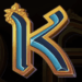 Symbol Písmeno K automatu Winfrey Treasures od Synot