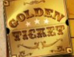 Symbol WILD Symbol automatu Golden Ticket od Play’n GO