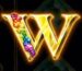 Symbol WILD symbol automatu Majestic Gems od Synot