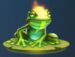 Symbol Svetlozelená žaba automatu Fire Toad od Play’n GO