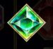Symbol Zelený drahokam automatu Majestic Gems od Synot