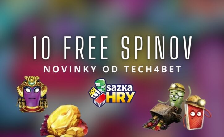 10 FS v SazkaHry kasíne - novinky od Tech4bet