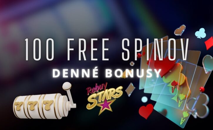 100 FS v kasíne RebuyStars - denné bonusy