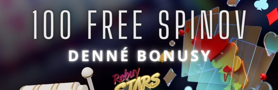 100 FS v kasíne RebuyStars - denné bonusy