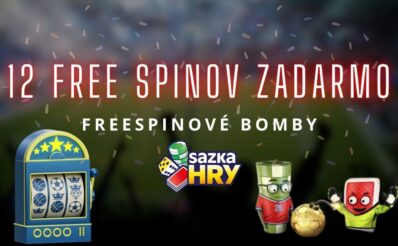 12 free spinov zadarmo v SazkaHry