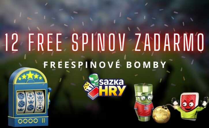 12 free spinov zadarmo v SazkaHry