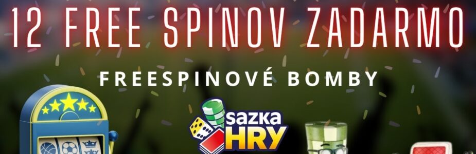12 free spinov zadarmo v SazkaHry