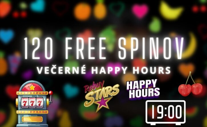 120 FS v kasíne RebuyStars happy hours