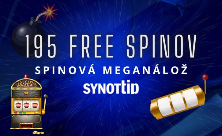 195 free spinov v Synottipe