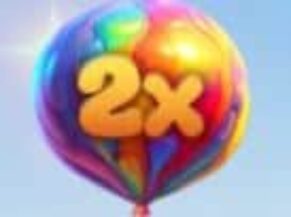 Symbol Dúhový balónik automatu Balloon Fruits 8+ od Adell