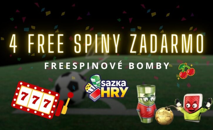 4 free spinov zadarmo v SazkaHry