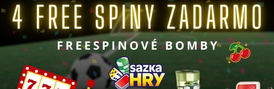 4 free spinov zadarmo v SazkaHry
