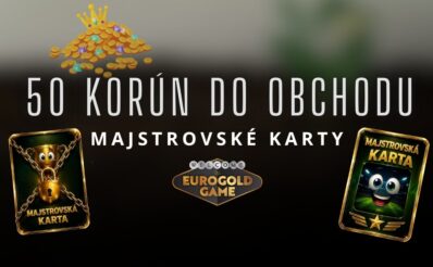 50 FS Majstrovské karty v Eurogolde
