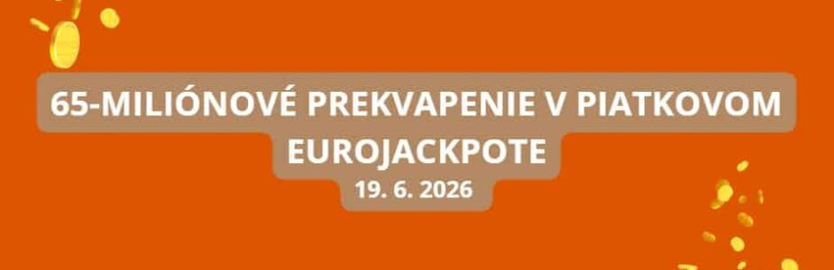 65 Miliónov v Eurojackpote