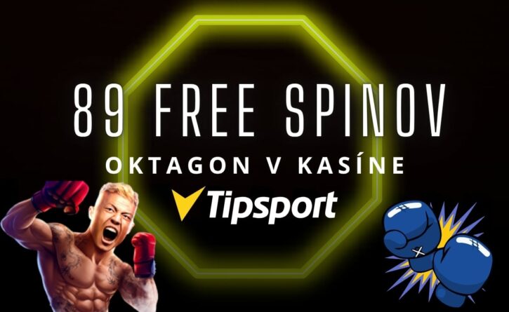 89 free spinov v Tipsport kasíne