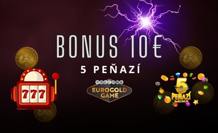 Bonus 10 € v Eurogolde kasíne