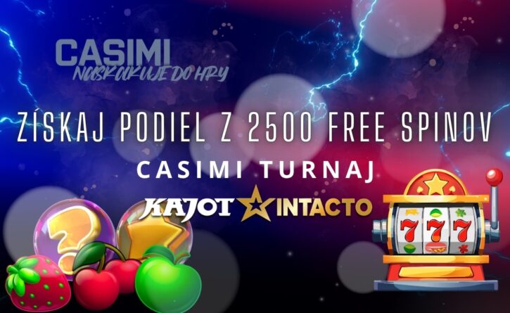 Casimi turnaj v KajotIntacto kasíne