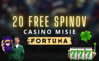 Casino misie 20 FS vo Fortune